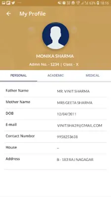 MAXFORT SCHOOL DWARKA, NEW DEL android App screenshot 0