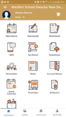 MAXFORT SCHOOL DWARKA, NEW DEL android App screenshot 1